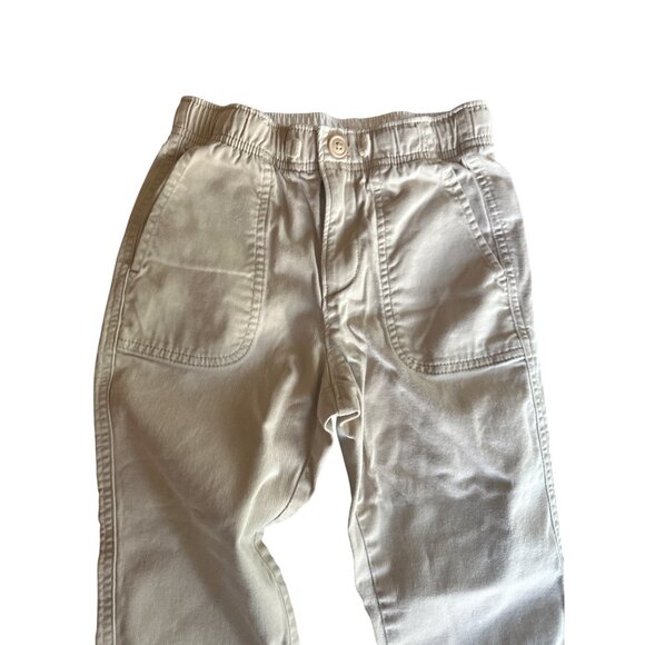 Crewcuts Kids Beige Elastic Waist Pants Size 7 School Uniform Classic - Picture 2 of 4